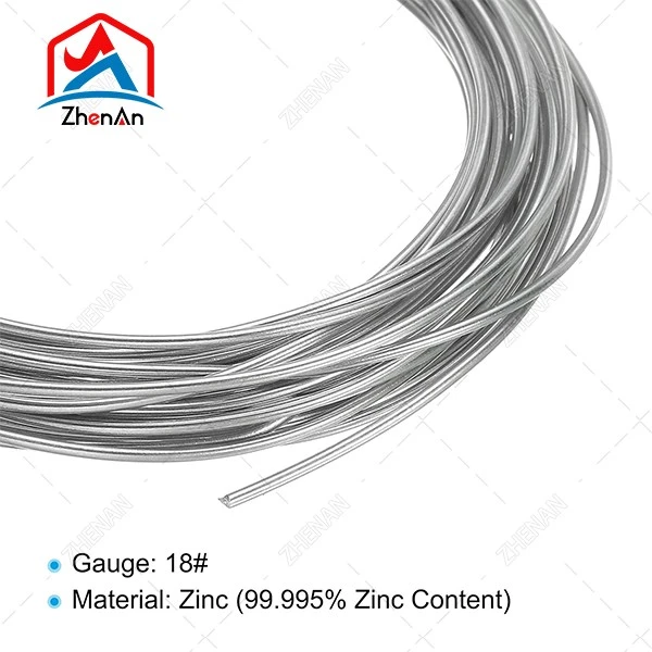 Pure 1.2mm 1.6 Mm Zinc Wire high quality